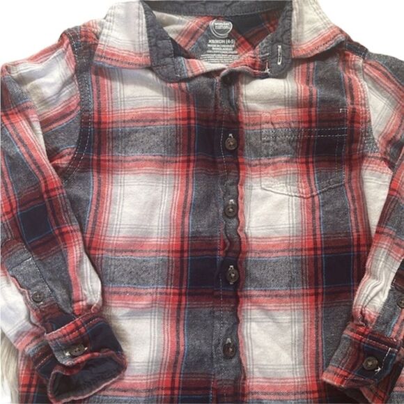 Boys Casual Long Sleeve Button Down - Picture 2 of 5